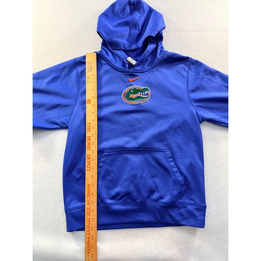 Nike Florida Gators Therma-FIT Hoodie Royal Blue Youth Large Collegiate Pullover